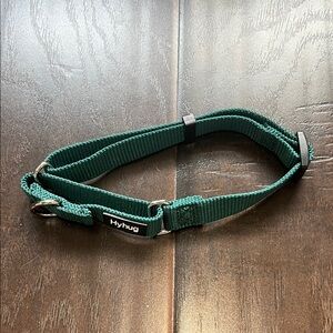 Hyhug Green Martingale Dog Collar, size Medium